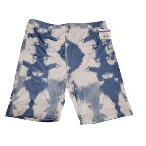 Truce White and Blue Sleeping Shorts for Boys, Size 12